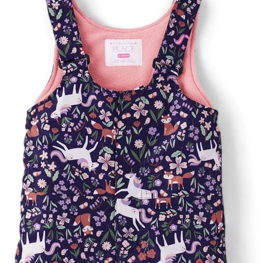 Children's Place Purple Pony Snowpants EUC 2T